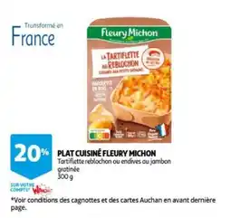 Auchan plat cuisiné fleury michon aanbieding