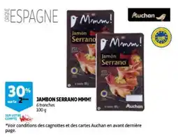 Auchan jambon serrano mmm! aanbieding