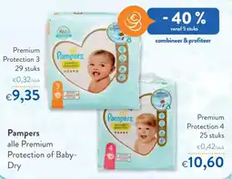 OKay Pampers alle Premium Protection of Baby-Dry aanbieding