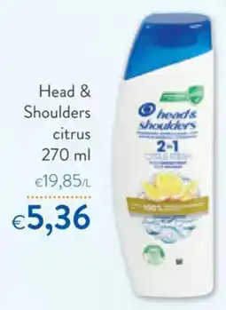 OKay head & shoulders citrus aanbieding