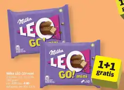 Albert Heijn Milka LEO GO! mini aanbieding