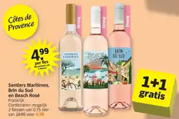 Albert Heijn Sentiers Maritimes, Brin du Sud en Beach Rosé aanbieding