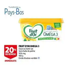 Auchan fruit d'or omega 3 aanbieding