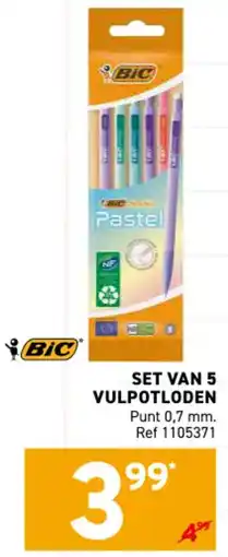 Trafic Set van 5 vulpotloden aanbieding