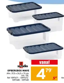 Trafic Opbergbox wave aanbieding