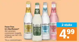Albert Heijn Fever-Tree 0.5 literflessen aanbieding