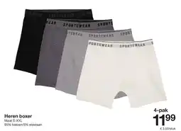 Zeeman Heren boxer aanbieding