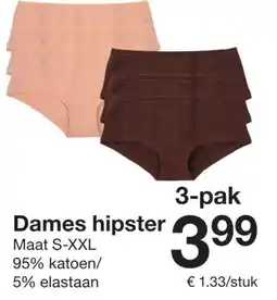 Zeeman Dames hipster aanbieding