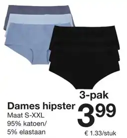 Zeeman Dames hipster aanbieding
