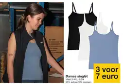 Zeeman Dames singlet aanbieding