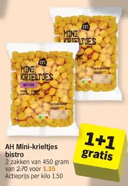 Albert Heijn AH Mini-krieltjes bistro aanbieding