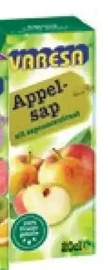 Prik en Tik Varesa Appelsap aanbieding