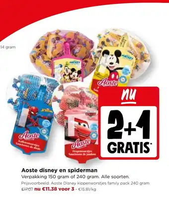 Aoste disney en spiderman