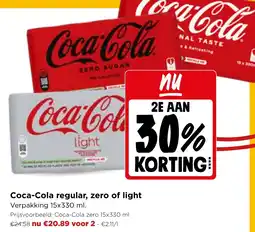 Jumbo Coca-Cola regular, zero of light aanbieding