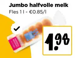 Jumbo Jumbo halfvolle melk aanbieding