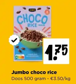 Jumbo Jumbo choco rice aanbieding