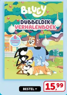 Boekenvoordeel Bluey Dubbeldik Verhalenboek aanbieding