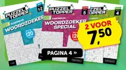 Boekenvoordeel Puzzel topper woordzoeker aanbieding
