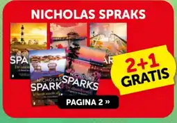 Boekenvoordeel Nicholas sparks aanbieding