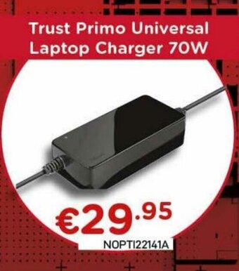 CompuDeals Trust Primo Universal Laptop Charger 70W aanbieding