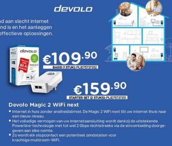 CompuDeals Devolo Magic 2 WiFi next aanbieding
