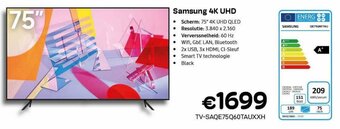 CompuDeals Samsung 4k uhd aanbieding