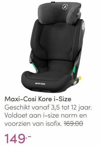 Baby & Tiener Maxi-cosi kore i-size aanbieding