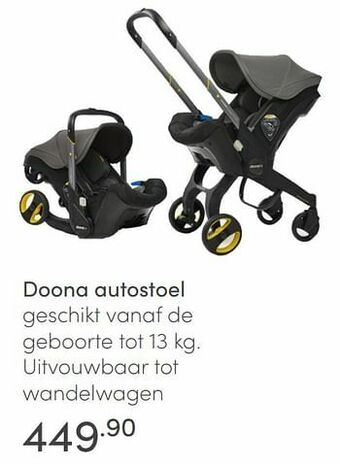 Baby & Tiener Doona autostoel aanbieding