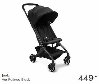 Baby & Tiener Joolz aer refined black aanbieding