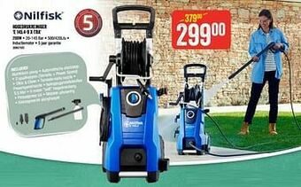 HandyHome Nilfisk hogedrukreiniger e 145.4-9 x-tra aanbieding