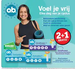 Kruidvat Ob extraprotect 5-in-1 protection aanbieding