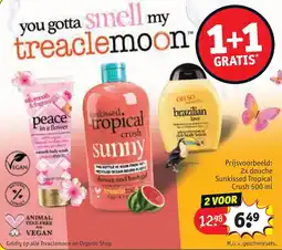 Kruidvat Sunkissed Tropical Crush shower and bath gel aanbieding