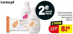 Kruidvat Lactacyd wasemulsie aanbieding