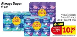Kruidvat Always Super 6-pak aanbieding