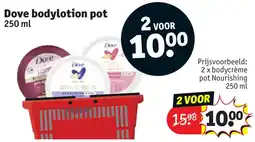 Kruidvat Dove bodylotion pot aanbieding
