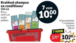 Kruidvat Kruidvat shampoo en conditioner aanbieding