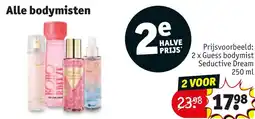 Kruidvat Alle bodymisten aanbieding