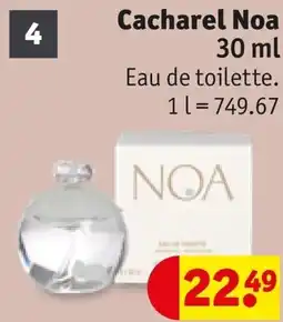 Kruidvat Cacharel Noa aanbieding