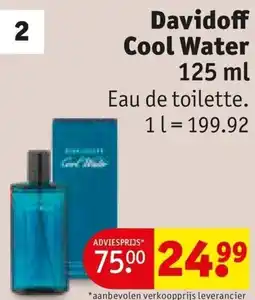 Kruidvat Davidoff Cool Water aanbieding