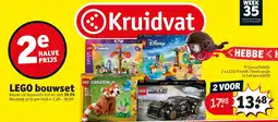 Kruidvat LEGO bouwset aanbieding
