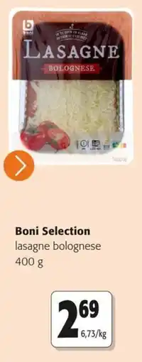 Colruyt lasagne bolognese aanbieding