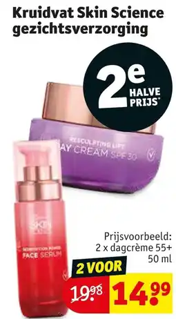 Kruidvat Kruidvat Skin Science gezichtsverzorging aanbieding