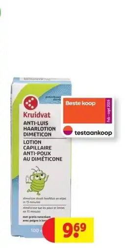 Kruidvat Kruidvat anti-luis haarlotion dimeticon aanbieding