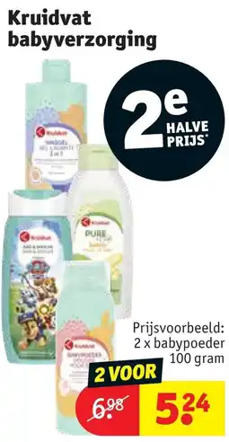 Kruidvat Kruidvat babyverzorging aanbieding