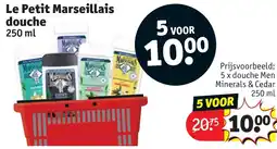 Kruidvat Le Petit Marseillais douche aanbieding