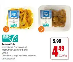 Colruyt Easy as Fish scampi aanbieding