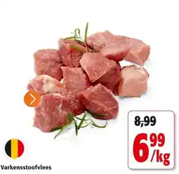 Colruyt Varkensstoofvlees aanbieding