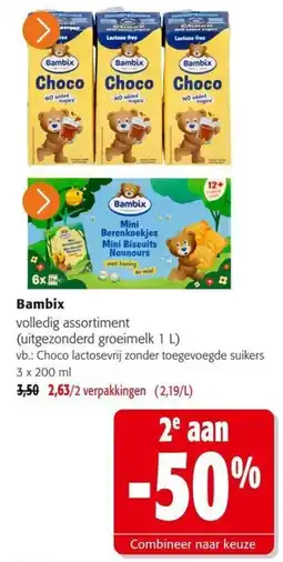 Colruyt Bambix volledig assortiment aanbieding