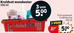 Kruidvat Kruidvat mondwater aanbieding