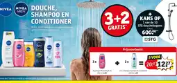 Kruidvat douche, shampoo en conditioner aanbieding